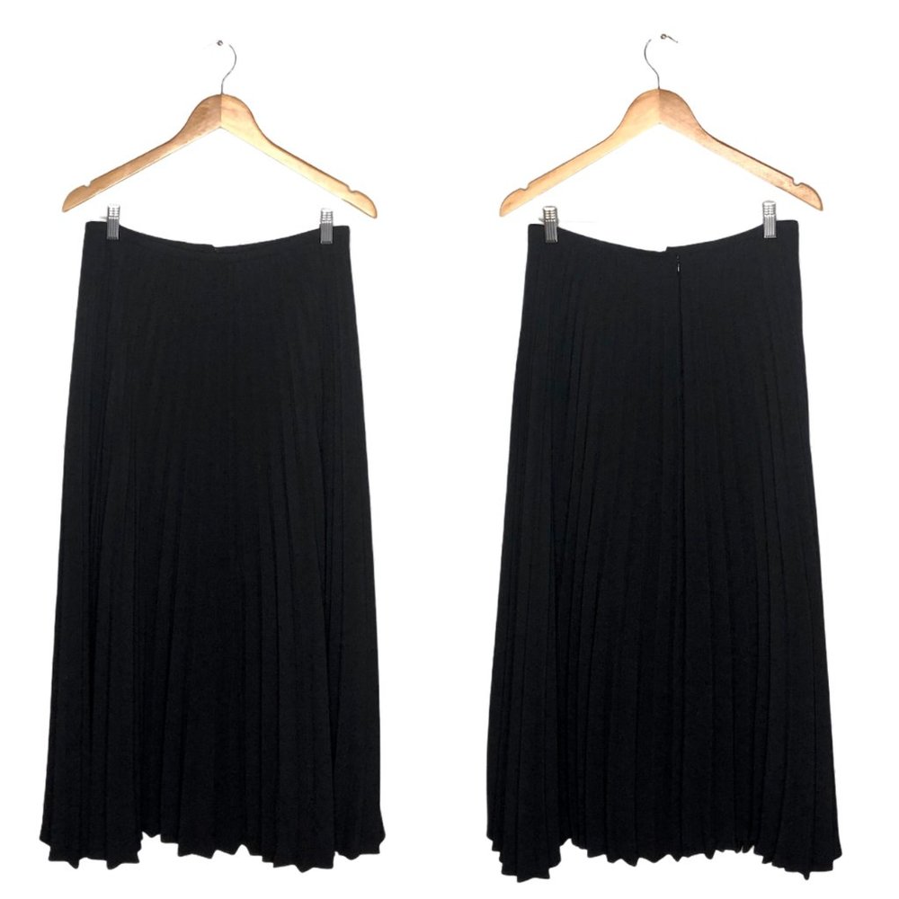 Vintage 90's Susan Bristol Pleated Maxi Skirt